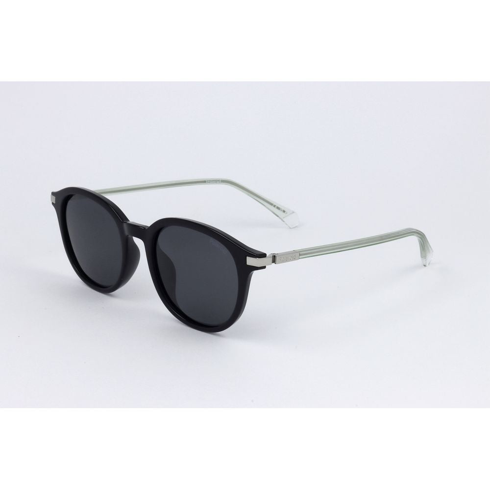 Polaroid Black Resin Sunglasses for Timeless Elegance