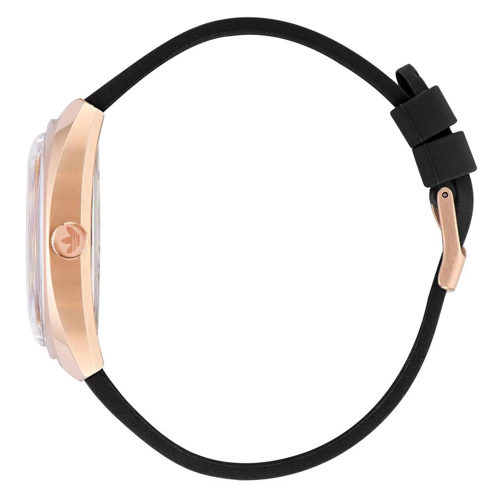 Adidas Black Silicone Watch - Timeless Elegance Redefined