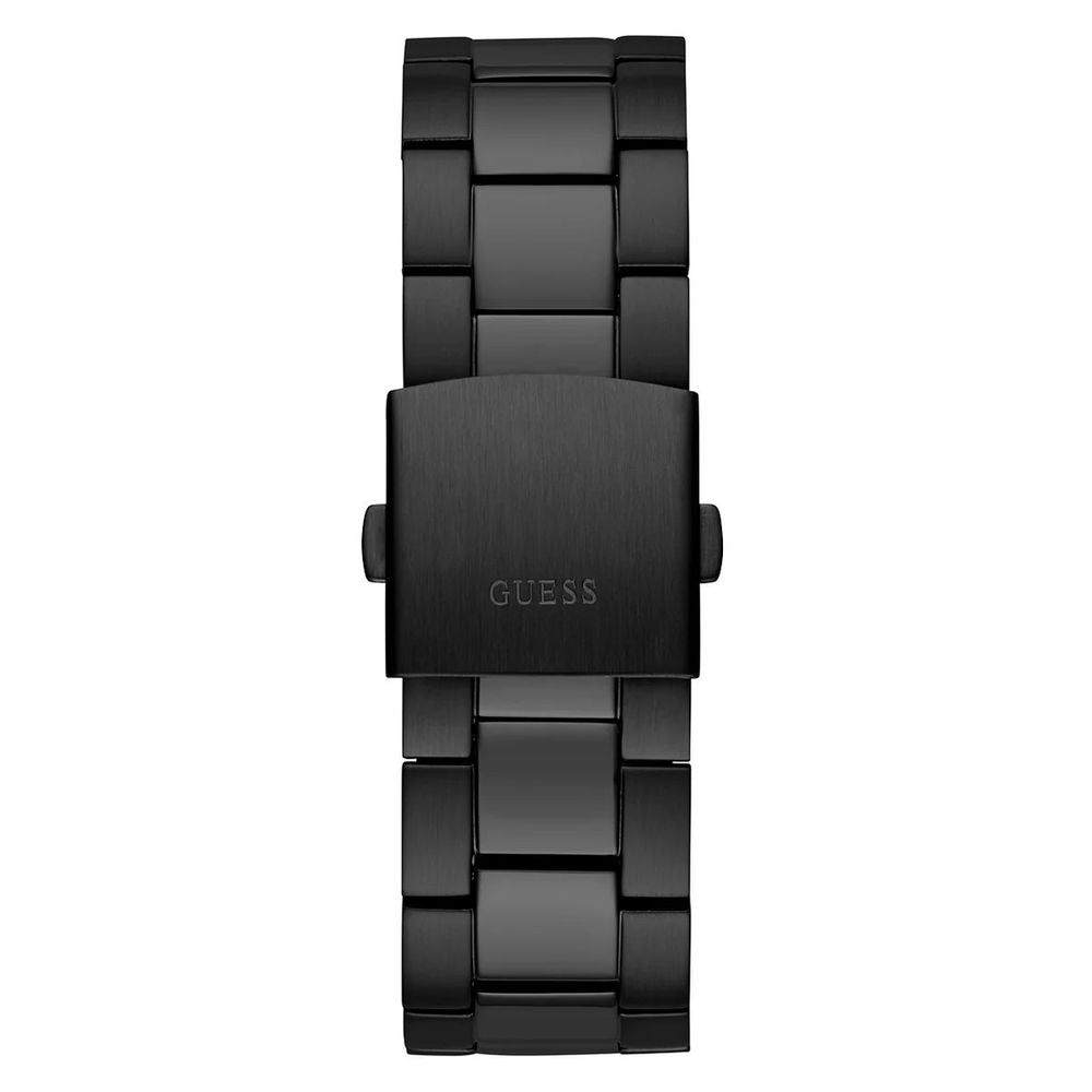 Guess Black Stainless Steel Watch for Timeless Elegance