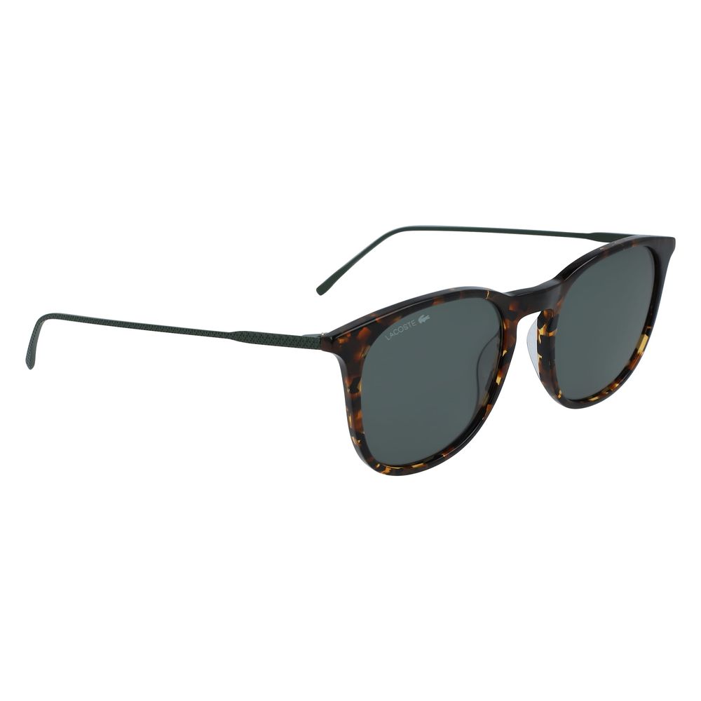 Lacoste Brown Acetate Sunglasses for Elevated Style