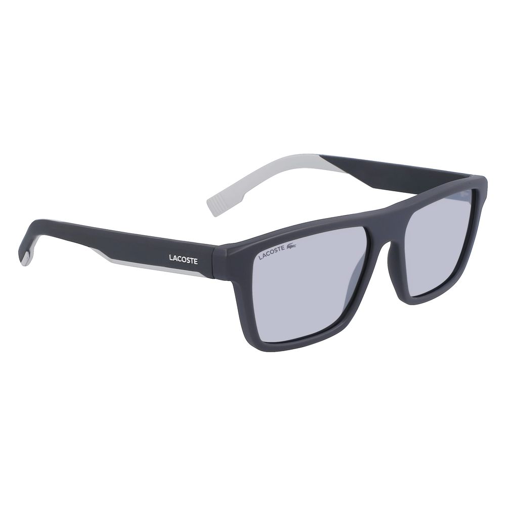 Lacoste Gray Injected Sunglasses for Timeless Elegance