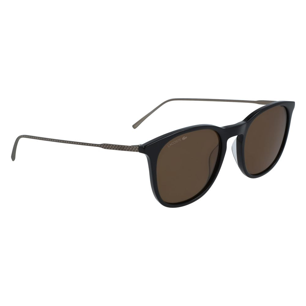 Lacoste Gray Acetate Sunglasses for Timeless Elegance