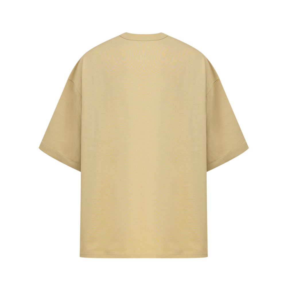 Bottega Veneta Beige Cotton T-Shirt for Effortless Elegance