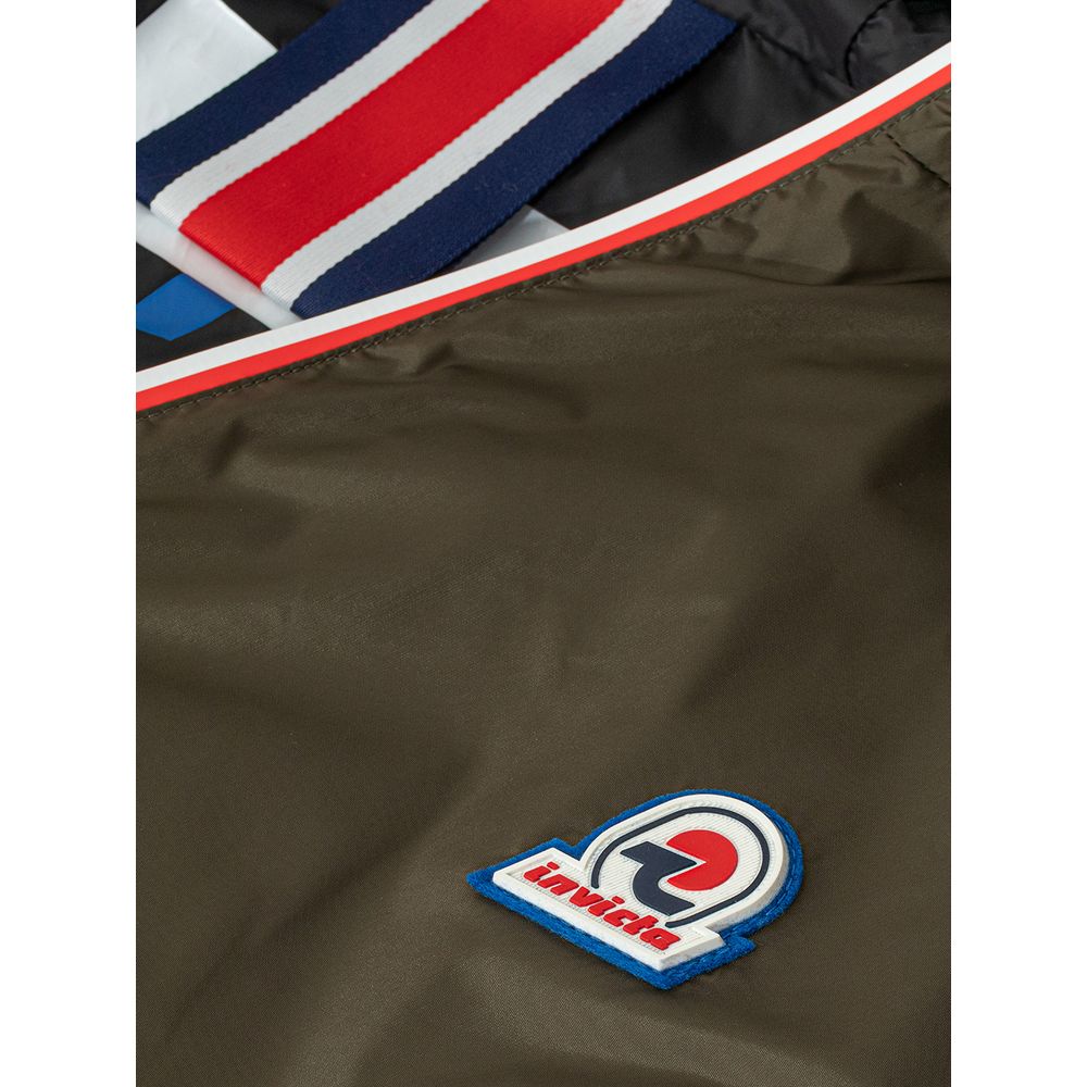 Invicta Green Cotton Jacket for Effortless Sophistication