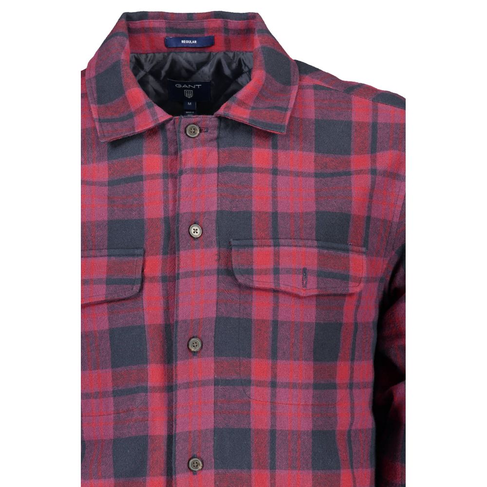 Gant Purple Cotton Shirt for Elevated Sophistication