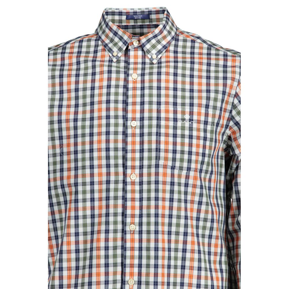 Gant Green Cotton Shirt for Timeless Elegance