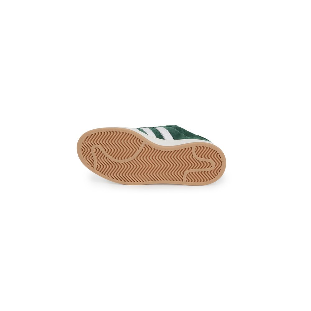 Adidas Green Suede Leather Sneaker for Elevated Style