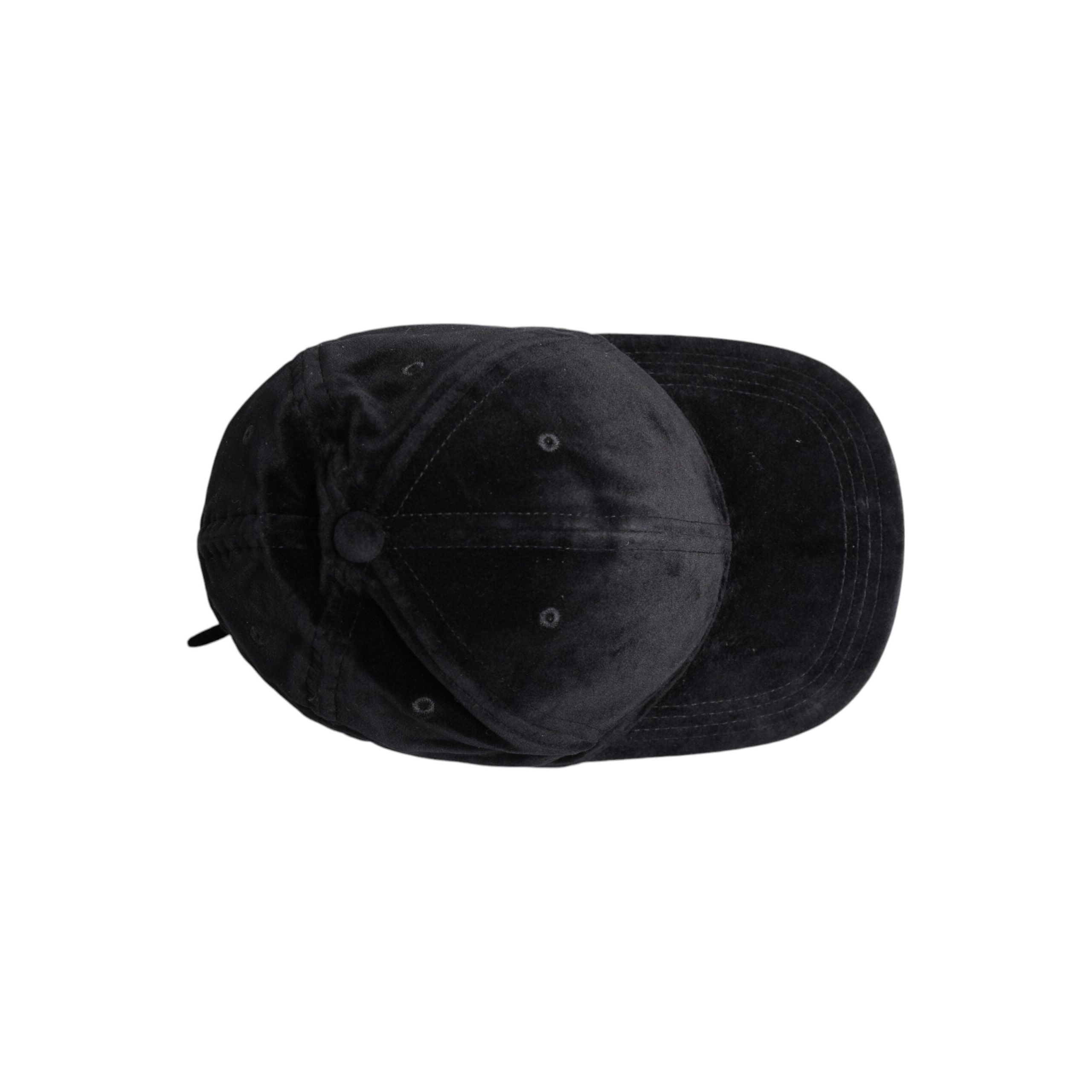 Dolce & Gabbana Black Cotton 6 Panels Baseball Cap