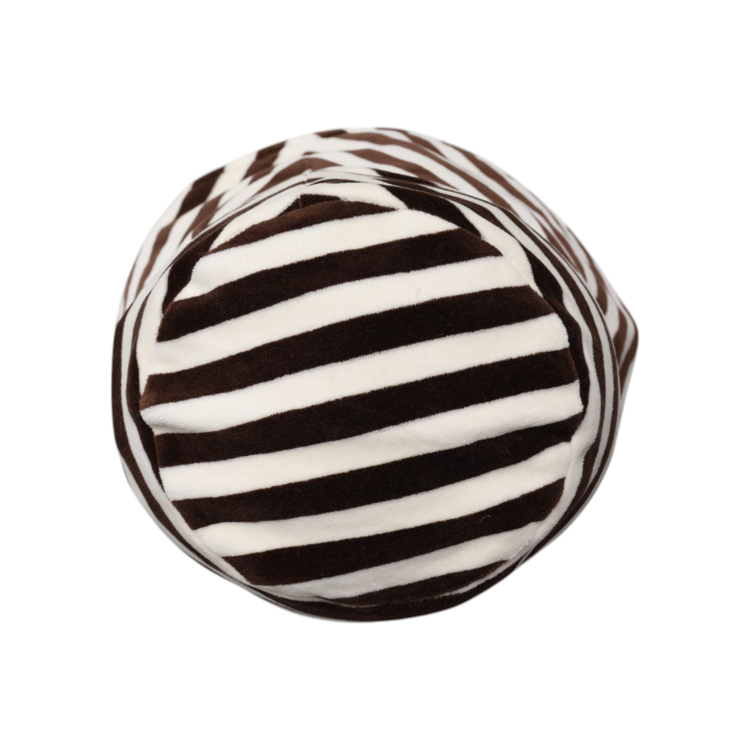 Dolce & Gabbana Black White Stripes Cotton Bucket Cap