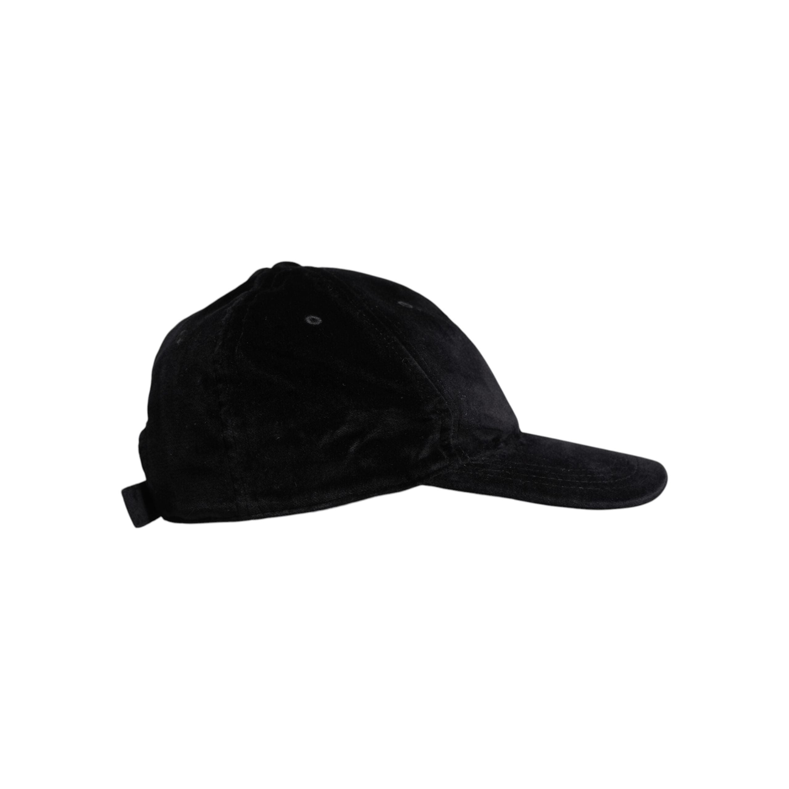 Dolce & Gabbana Black Cotton 6 Panels Baseball Cap