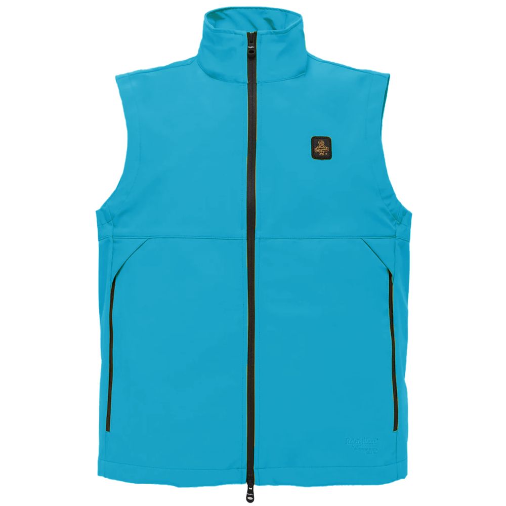 Refrigiwear Light Blue Cotton Vest for Elevated Style and Comfort
