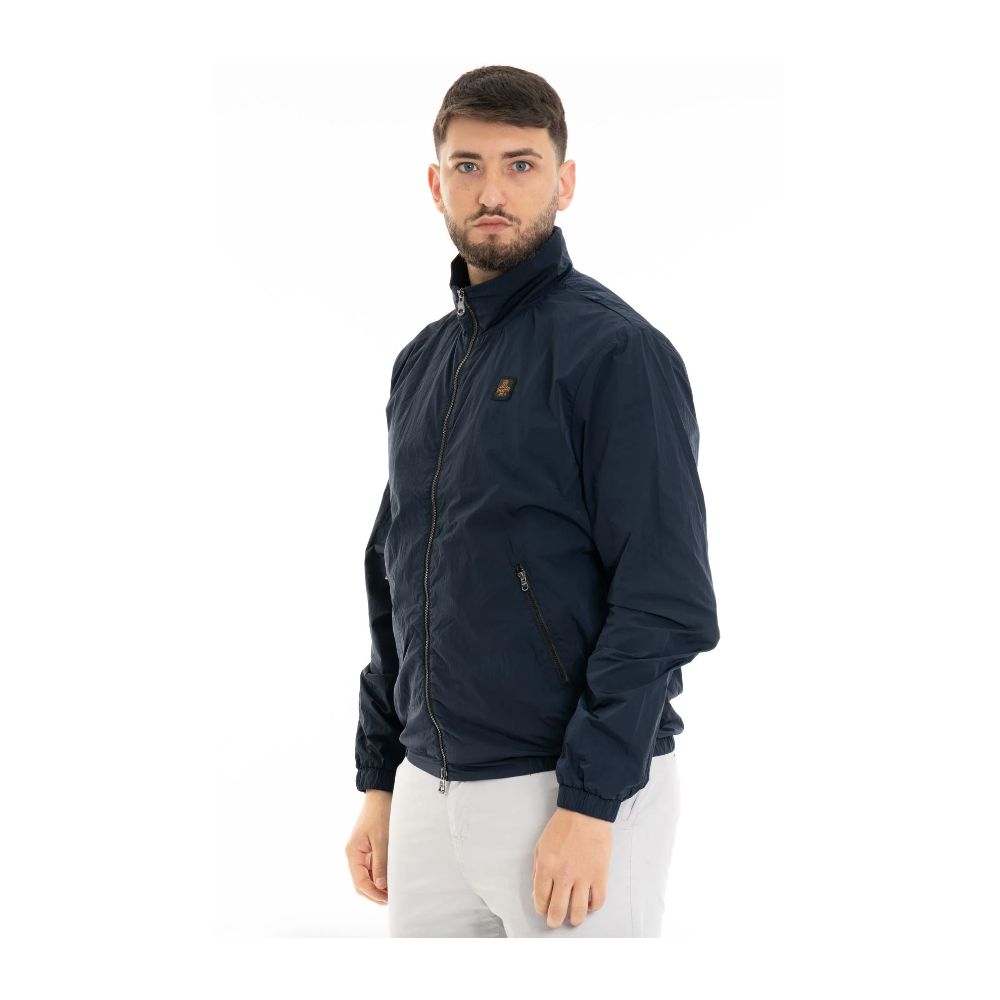 Refrigiwear Blue Jacket - Timeless Elegance Redefined