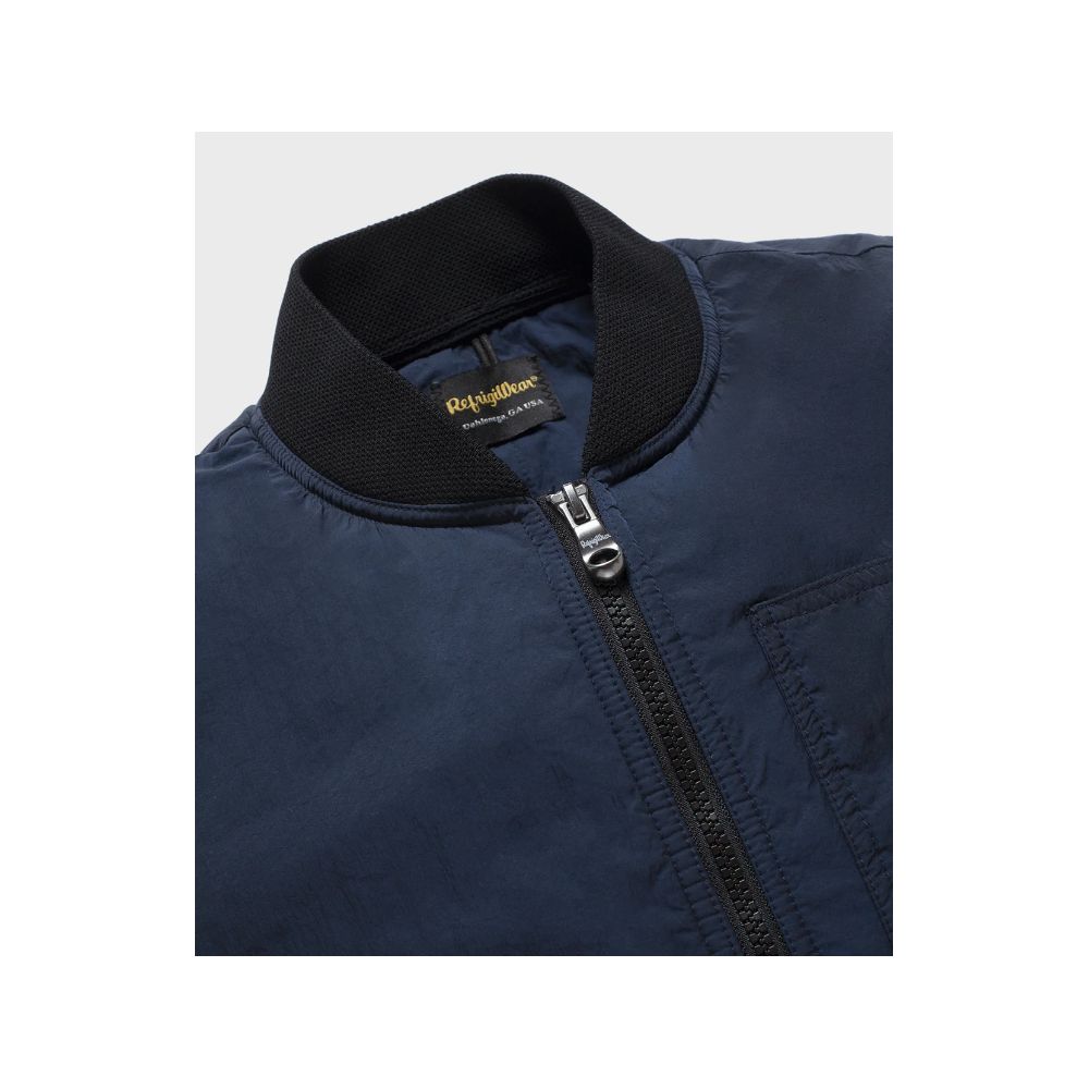 Refrigiwear Blue Cotton Vest for Effortless Summer Elegance