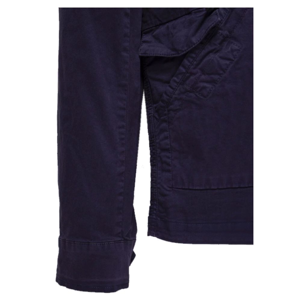 Refrigiwear Blue Cotton Jacket for Elevated Style