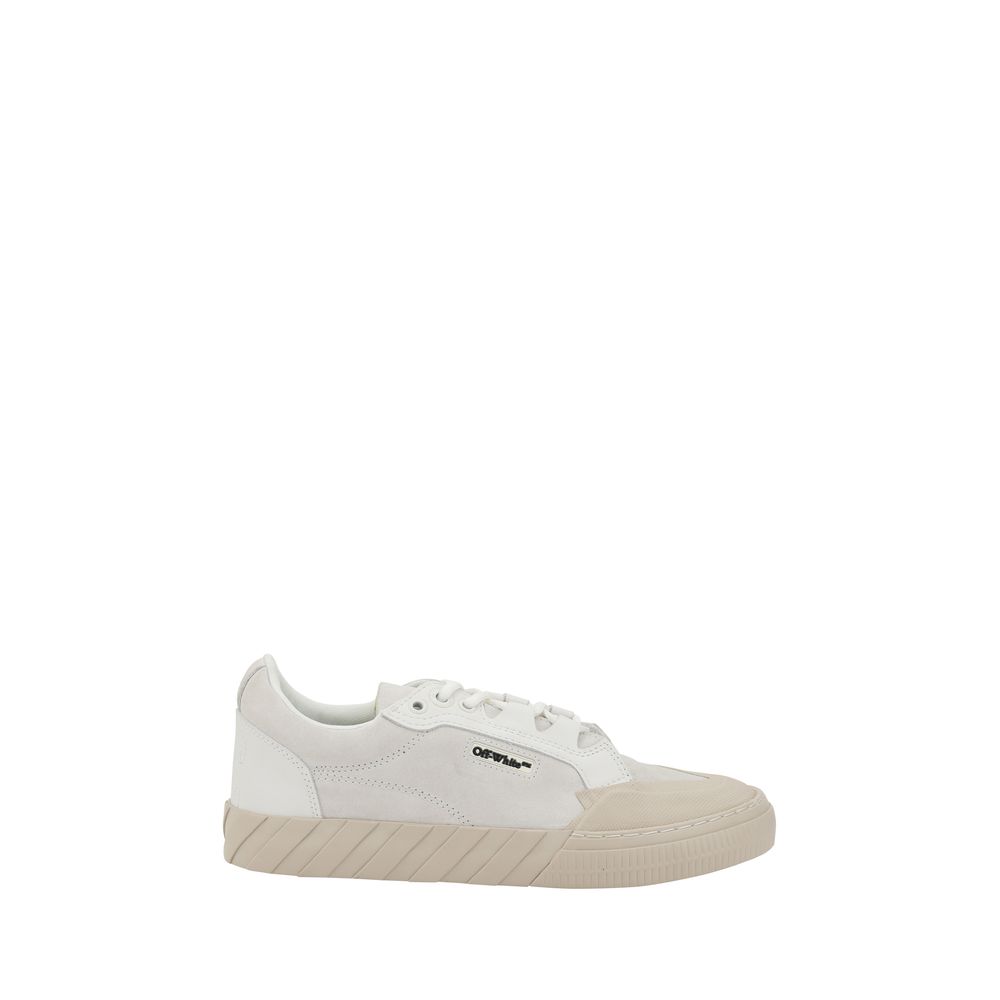 Off-White White Premium Suede Vulcanized 779 Sneakers