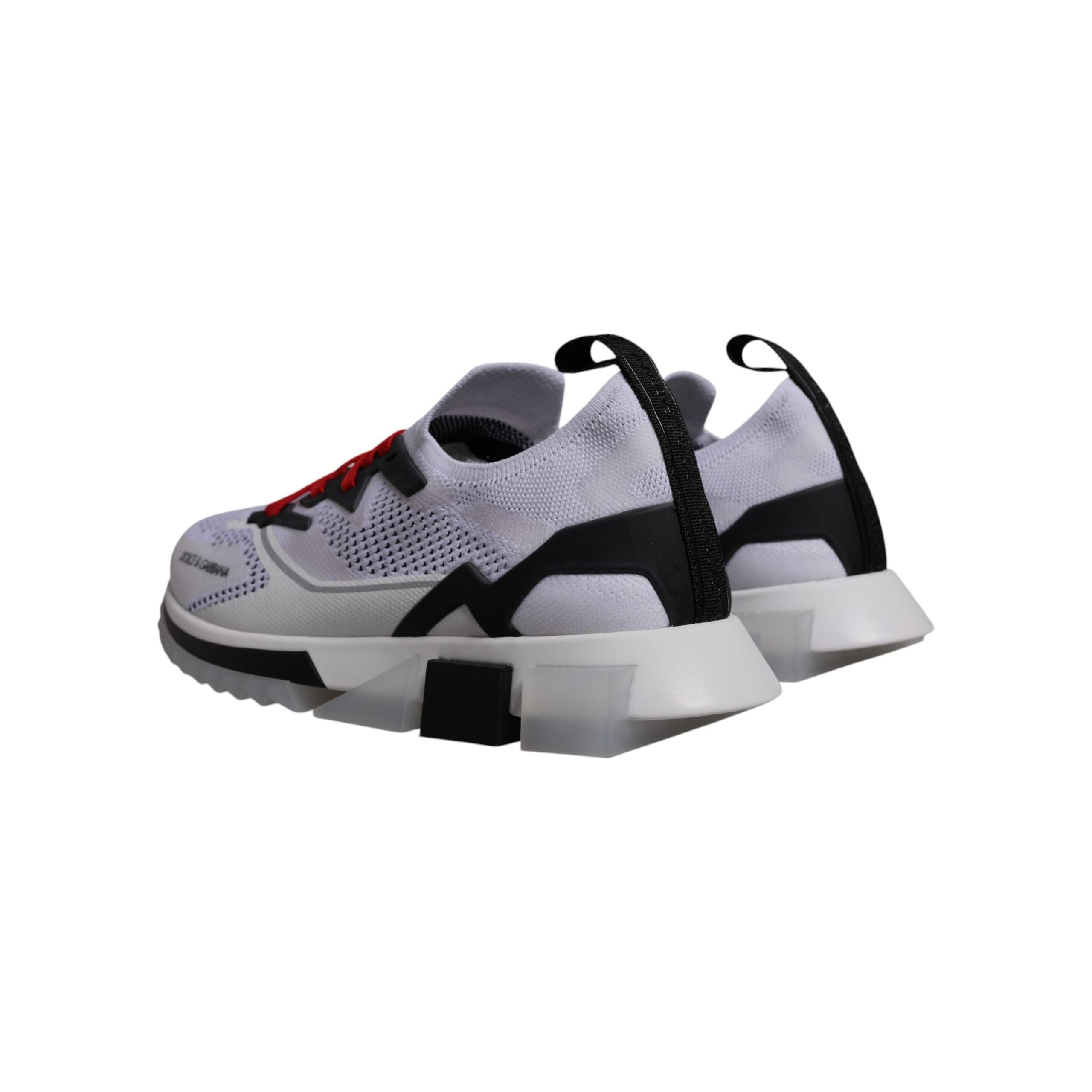 Dolce & Gabbana White Cotton Sport Stretch Sneakers Shoes