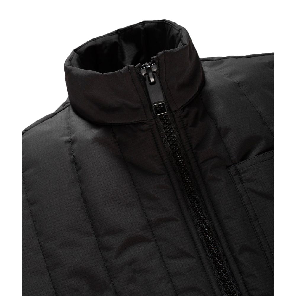 Refrigiwear Black Cotton Vest - Effortless Elegance Redefined