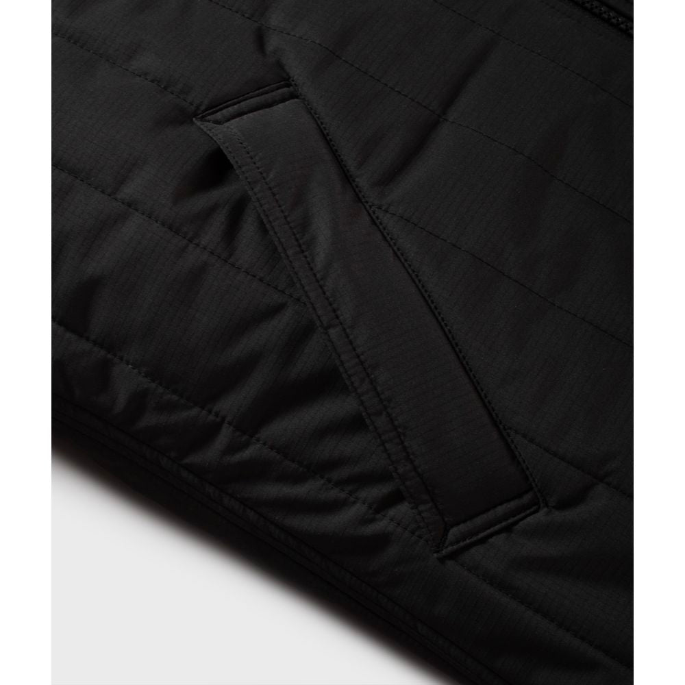 Refrigiwear Black Cotton Vest - Effortless Elegance Redefined