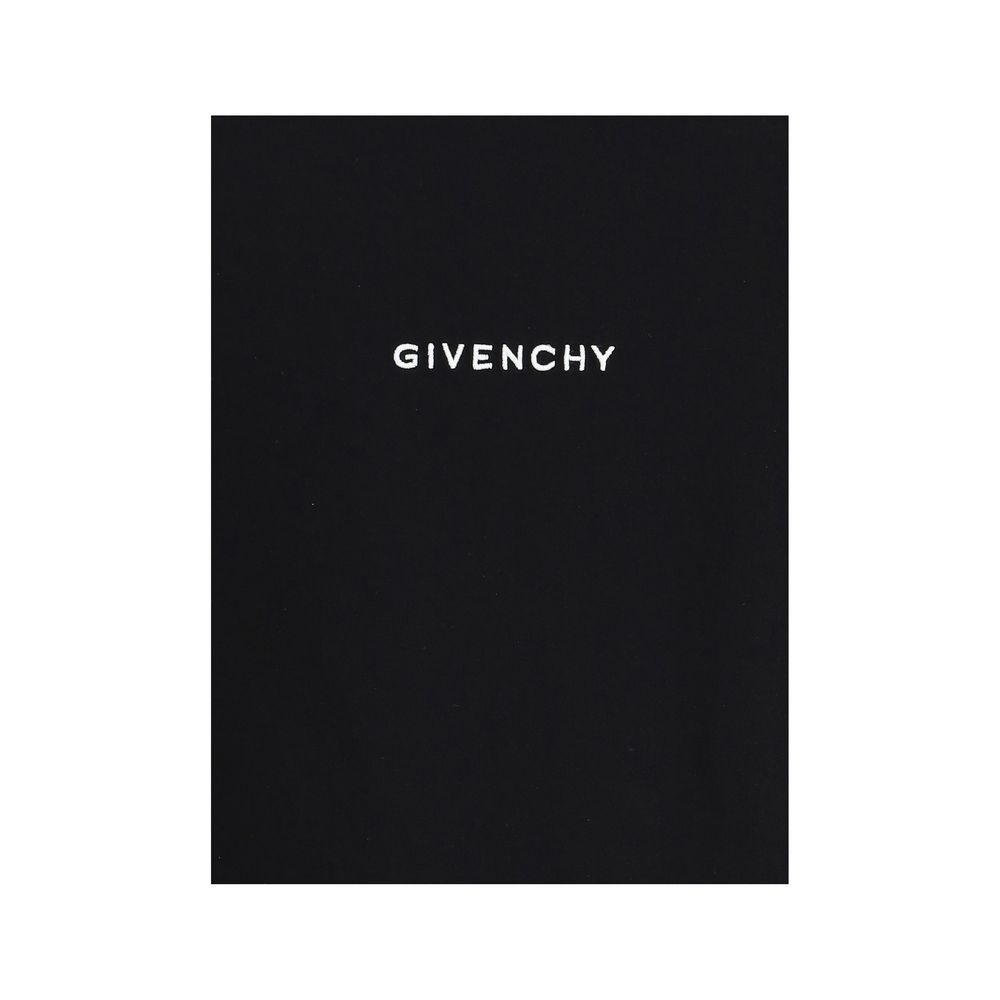 Givenchy White Premium Cotton T-Shirt with Iconic Logo