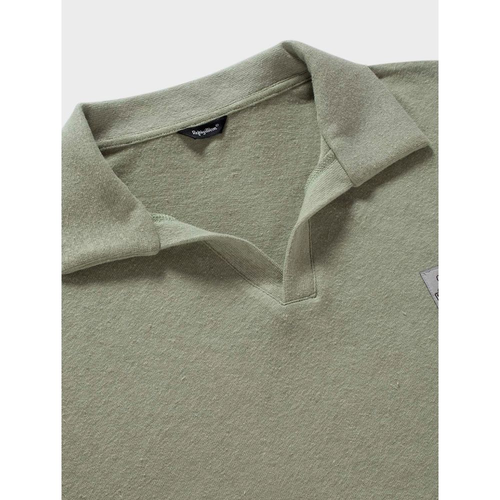 Refrigiwear Green Cotton Polo Shirt - Timeless Elegance