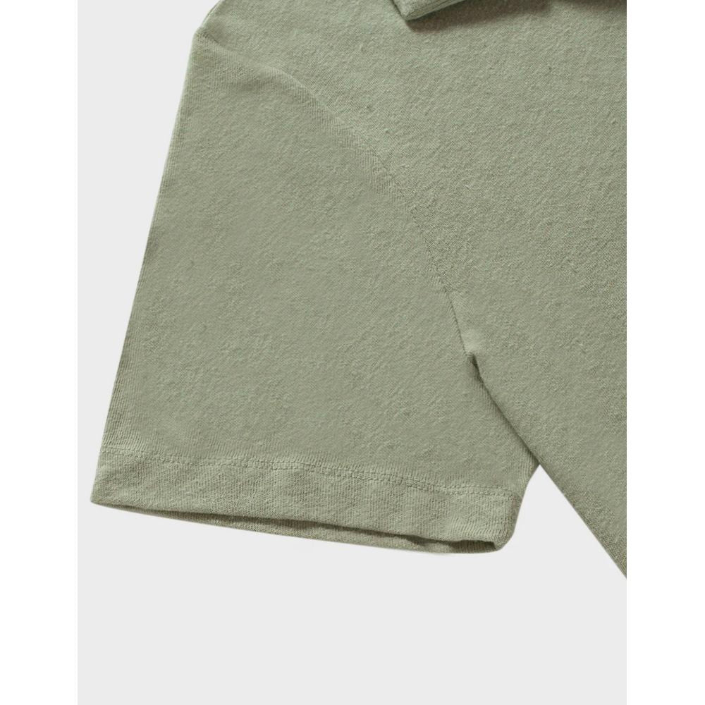 Refrigiwear Green Cotton Polo Shirt - Timeless Elegance