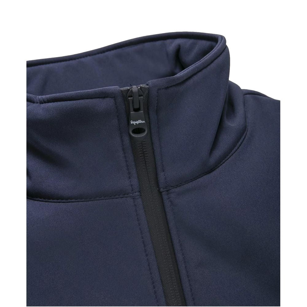Refrigiwear Blue Nylon Jacket for Effortless Elegance