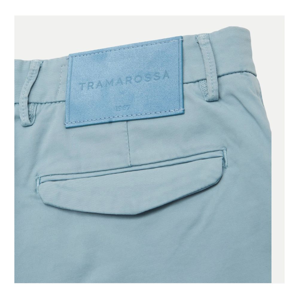 Tramarossa Light Blue Linen Short for Effortless Elegance