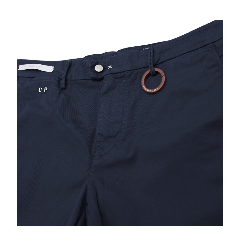 Tramarossa Blue Linen Short for Elevated Summer Style