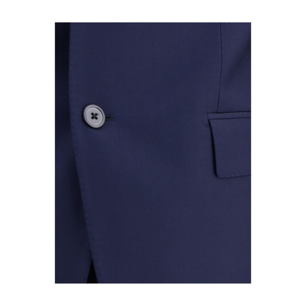 Gi Capri Charcoal Virgin Wool Suit - Timeless Elegance Redefined