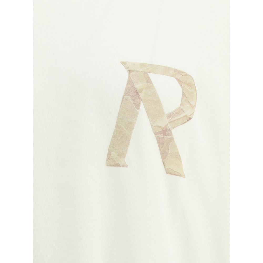 Represent White Cotton T-Shirt for Elevated Style