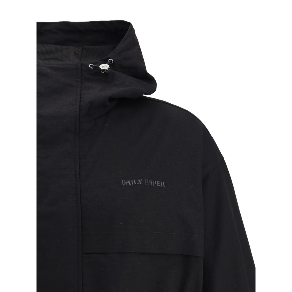 Daily Paper Navy Cotton Jacket for Effortless Sophistication