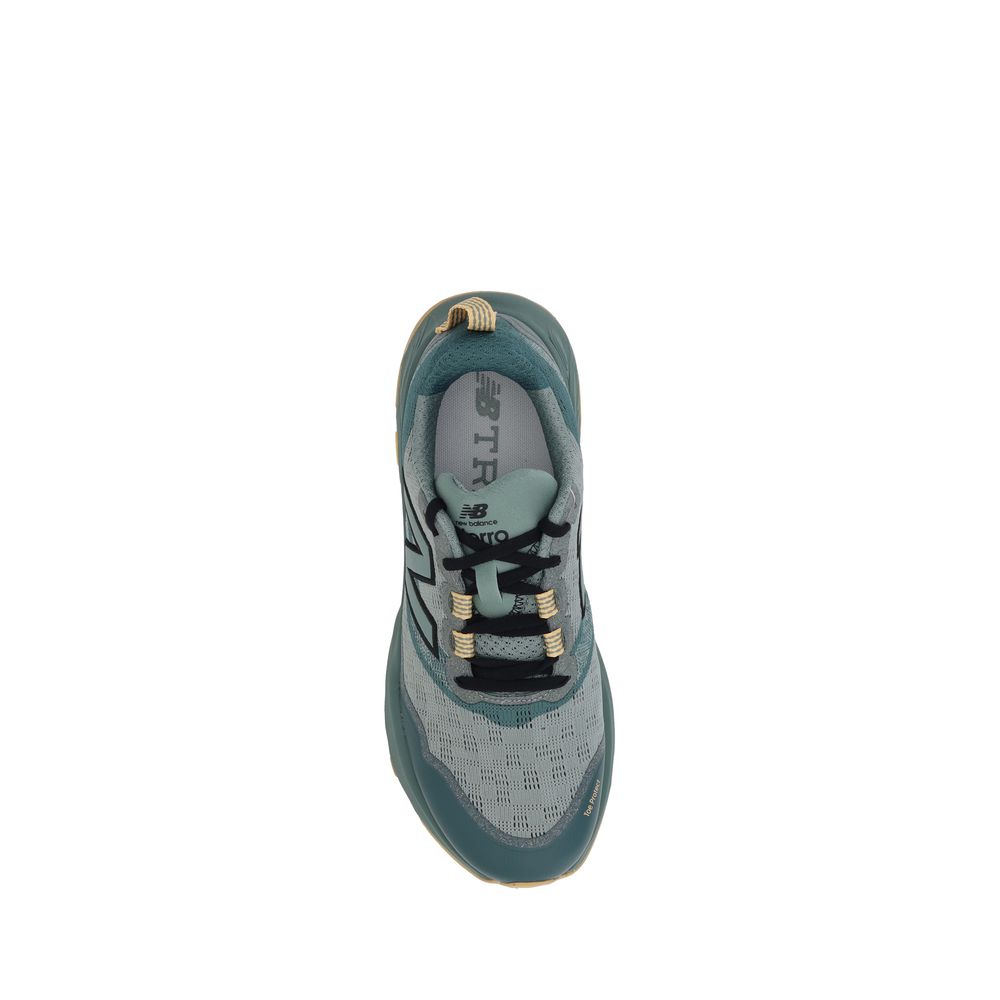 New Balance Grey Mesh Fresh Foam X Hierro v9 Sneakers