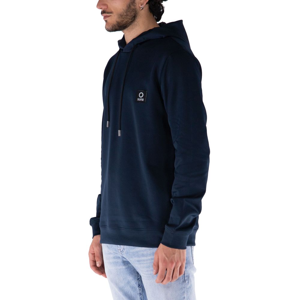 Suns Blue Nylon Sweater - Elevated Luxury Essential