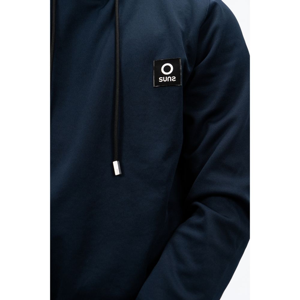 Suns Blue Nylon Sweater - Elevated Luxury Essential