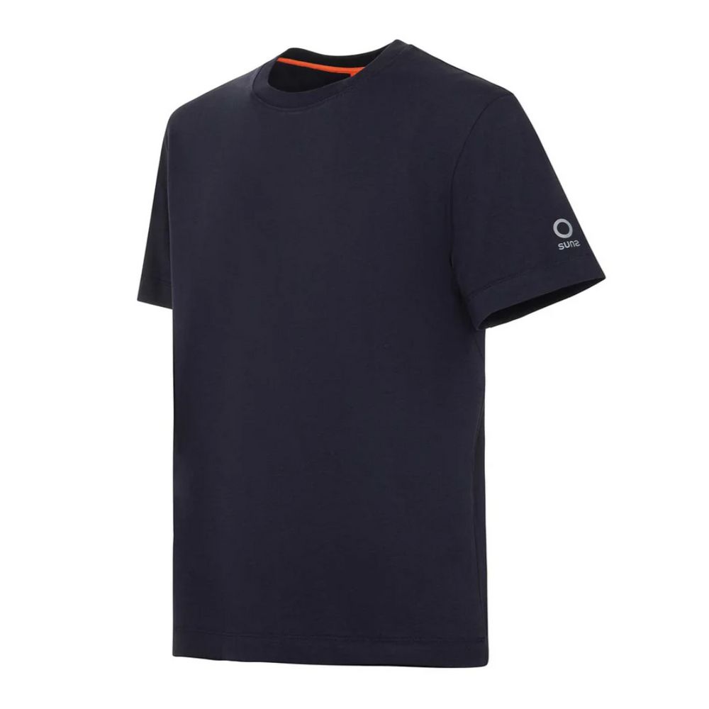 Suns Blue Cotton T-Shirt: Effortless Luxury Redefined