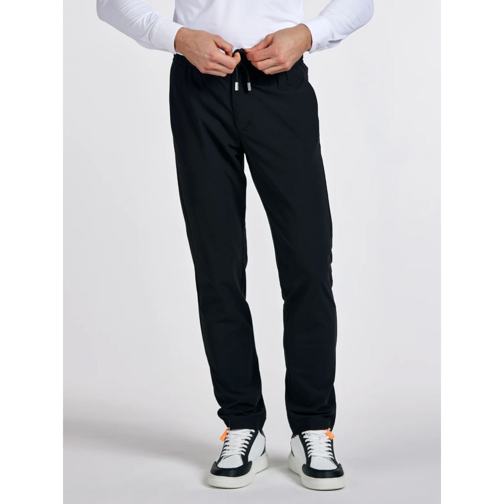 Suns Blue Nylon Jeans for Elevated Style and Comfort
