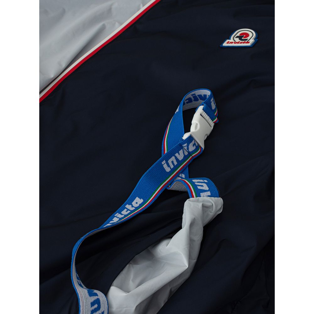 Invicta Blue Technical Fabric Jacket for Elevated Style and Comfort