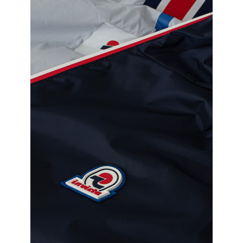 Invicta Blue Technical Fabric Jacket for Elevated Style and Comfort