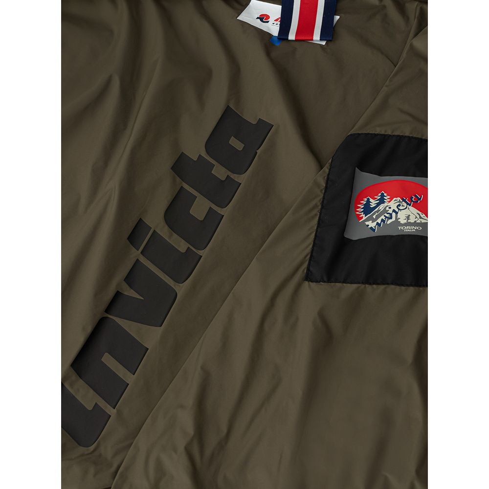 Invicta Black Technical Fabric Jacket with Refined Craftsmanship