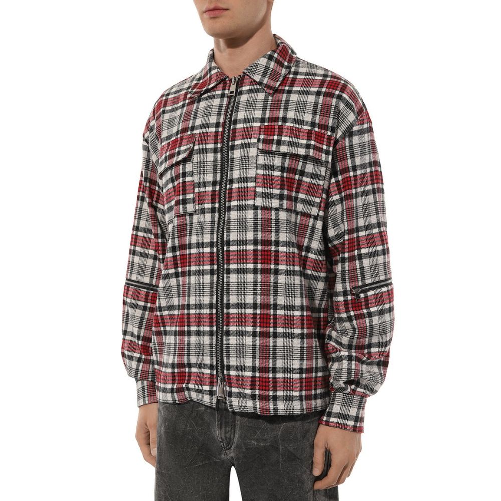 Diego Venturino Multicolor Cotton Jacket for Timeless Elegance