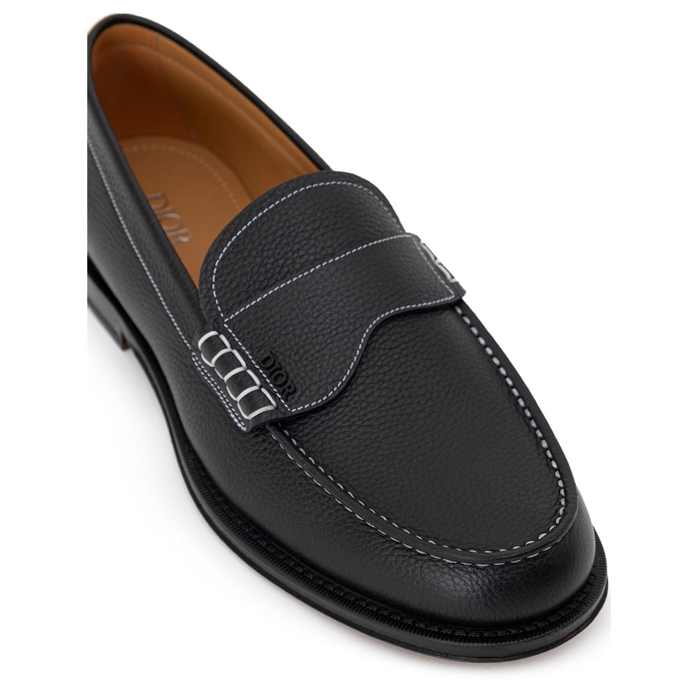 Dior Black Leather Loafer – Timeless Luxury Footwear