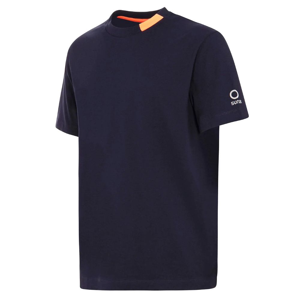 Suns Blue Cotton T-Shirt for Elevated Everyday Style