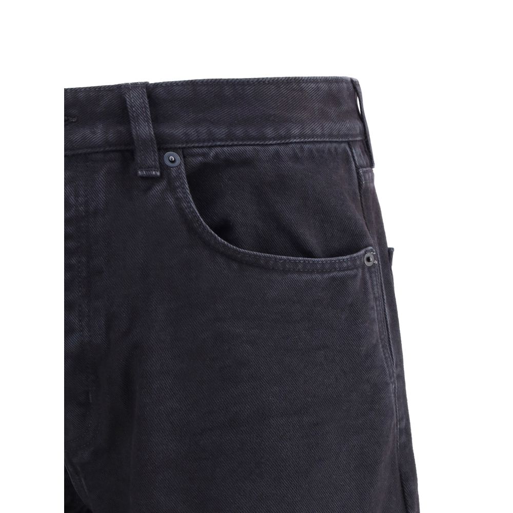 Saint Laurent Blue Denim Long Mick Jeans - Effortless Sophistication
