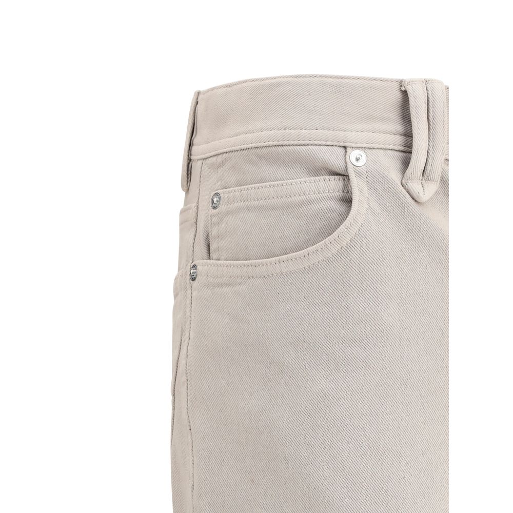 Brioni Blue Cotton Jeans for Elevated Everyday Elegance