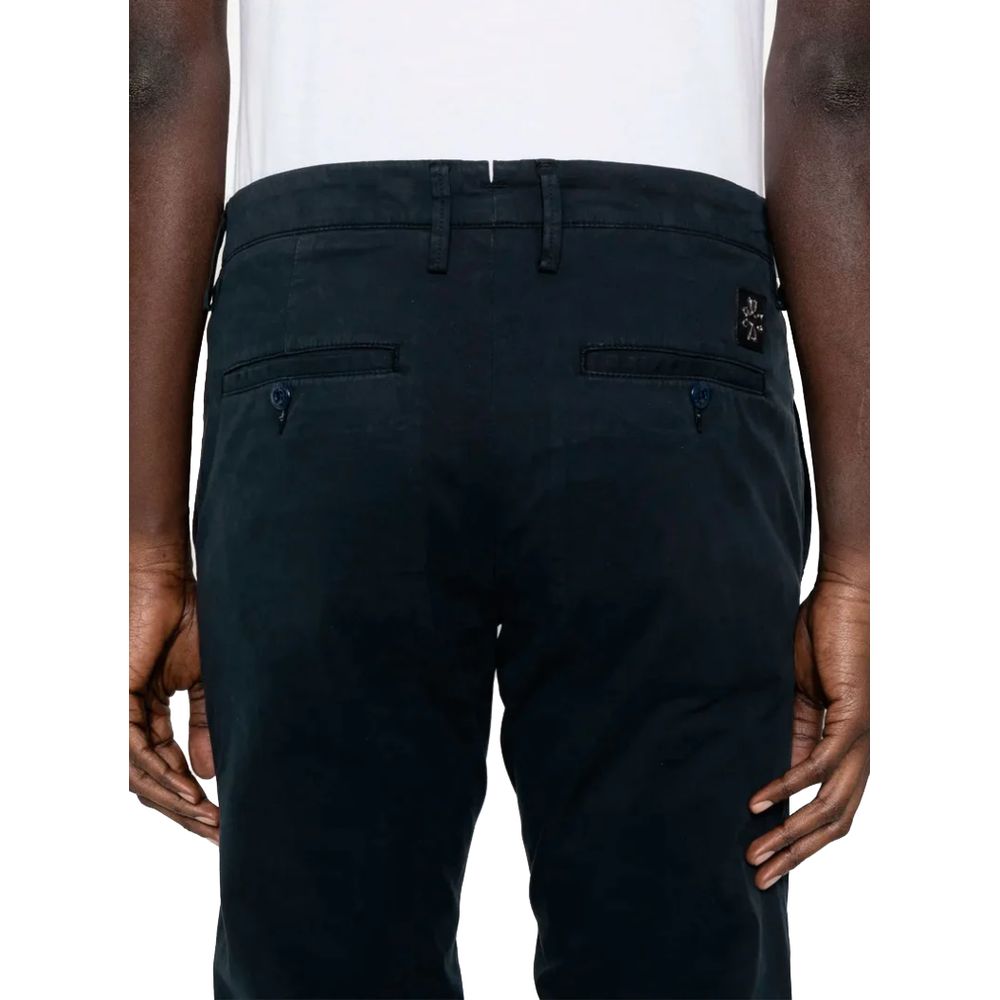 Jacob Cohen Blue Cotton Jeans for Elevated Style