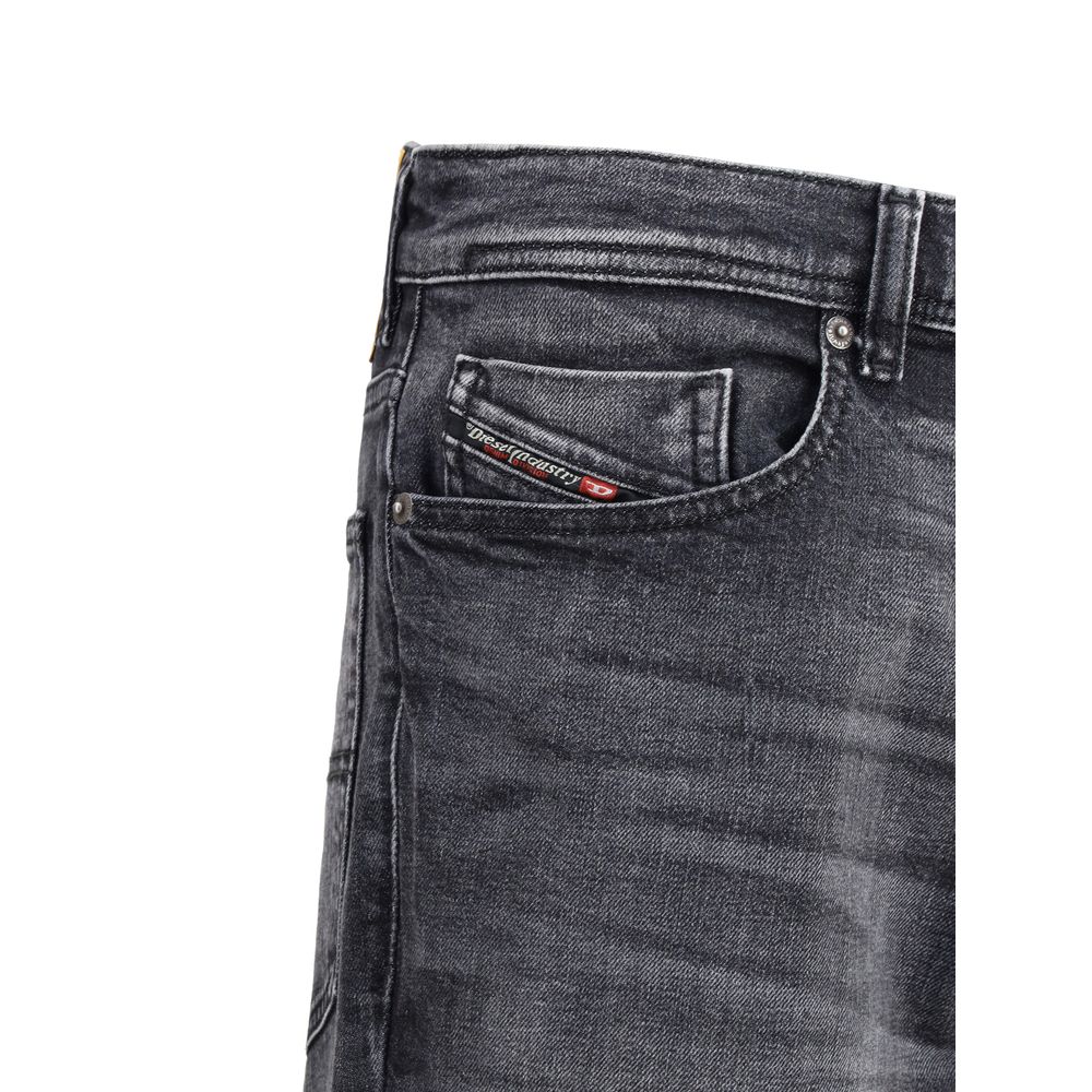 Diesel Blue Cotton D-finitive Jeans for Elevated Everyday Style
