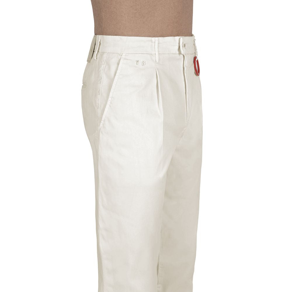 Tramarossa White Cotton Jeans for Elevated Style