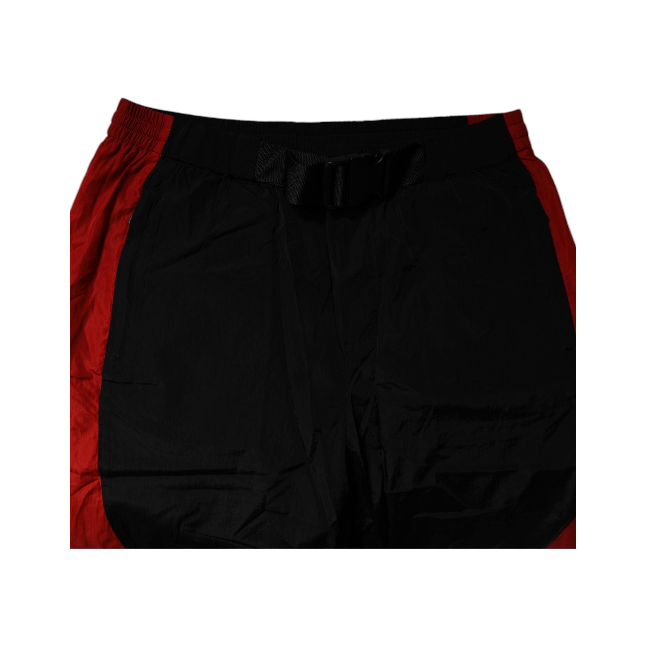 Dolce & Gabbana Black Red Leopard Cotton Jogger Sweatpants