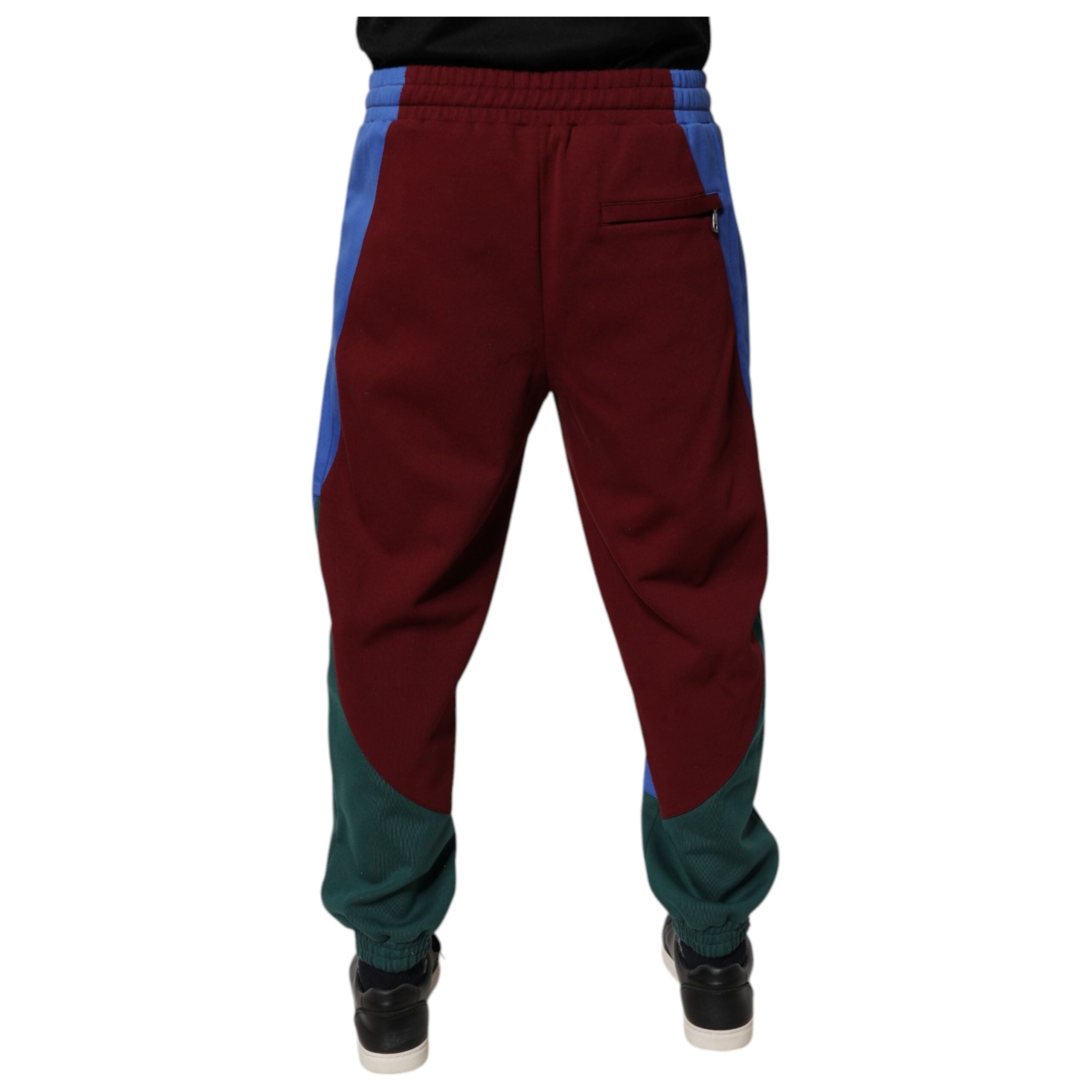Dolce & Gabbana Multicolor Cotton Jogger Sweatpants