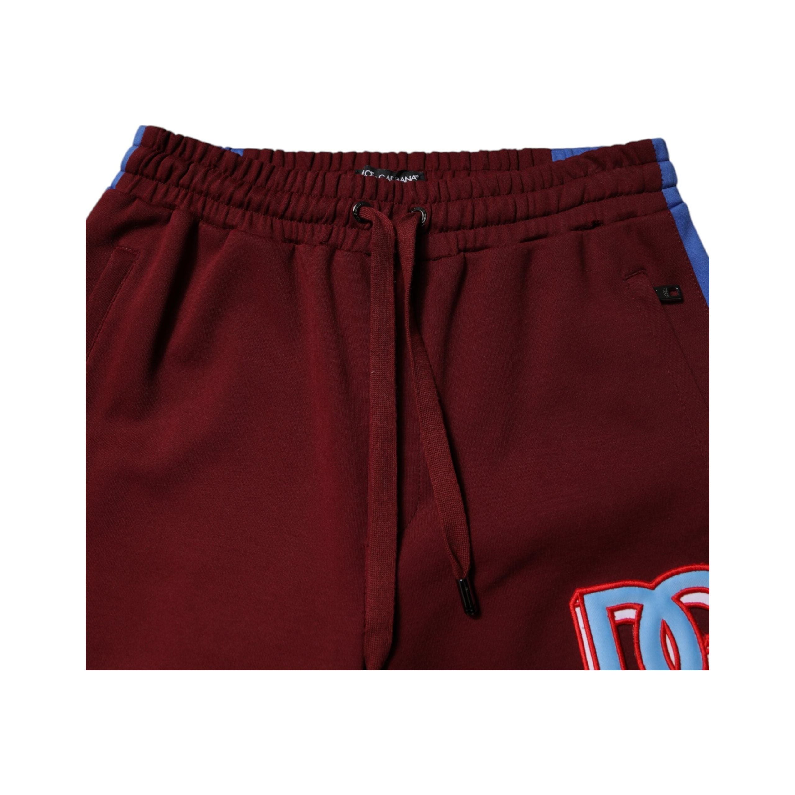 Dolce & Gabbana Multicolor Cotton Jogger Sweatpants
